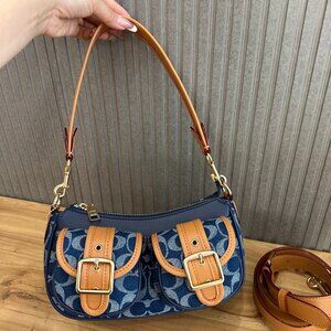COACH Vintage Underarm Baguette Bag